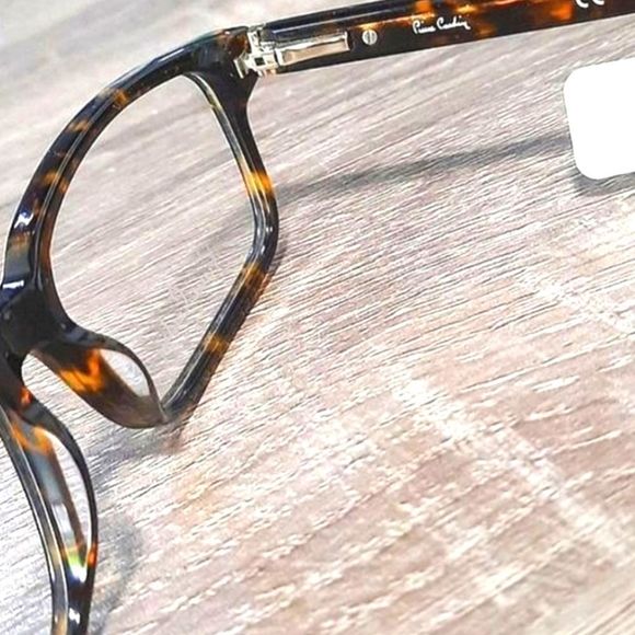 NEW Pierre Cardin Rx'able Eyeglass Frame, Brown Tortoise glasses 55 16 145 - Picture 5 of 5